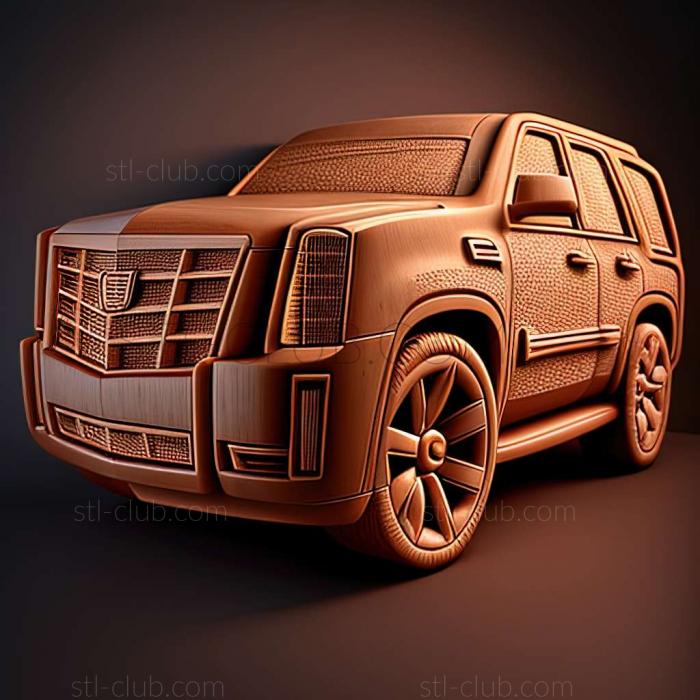 3D model Cadillac Escalade (STL)